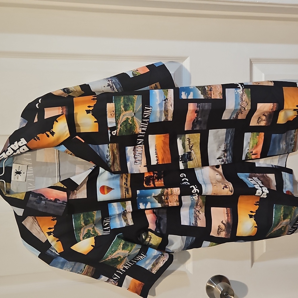 Daily paper short sleeve button down